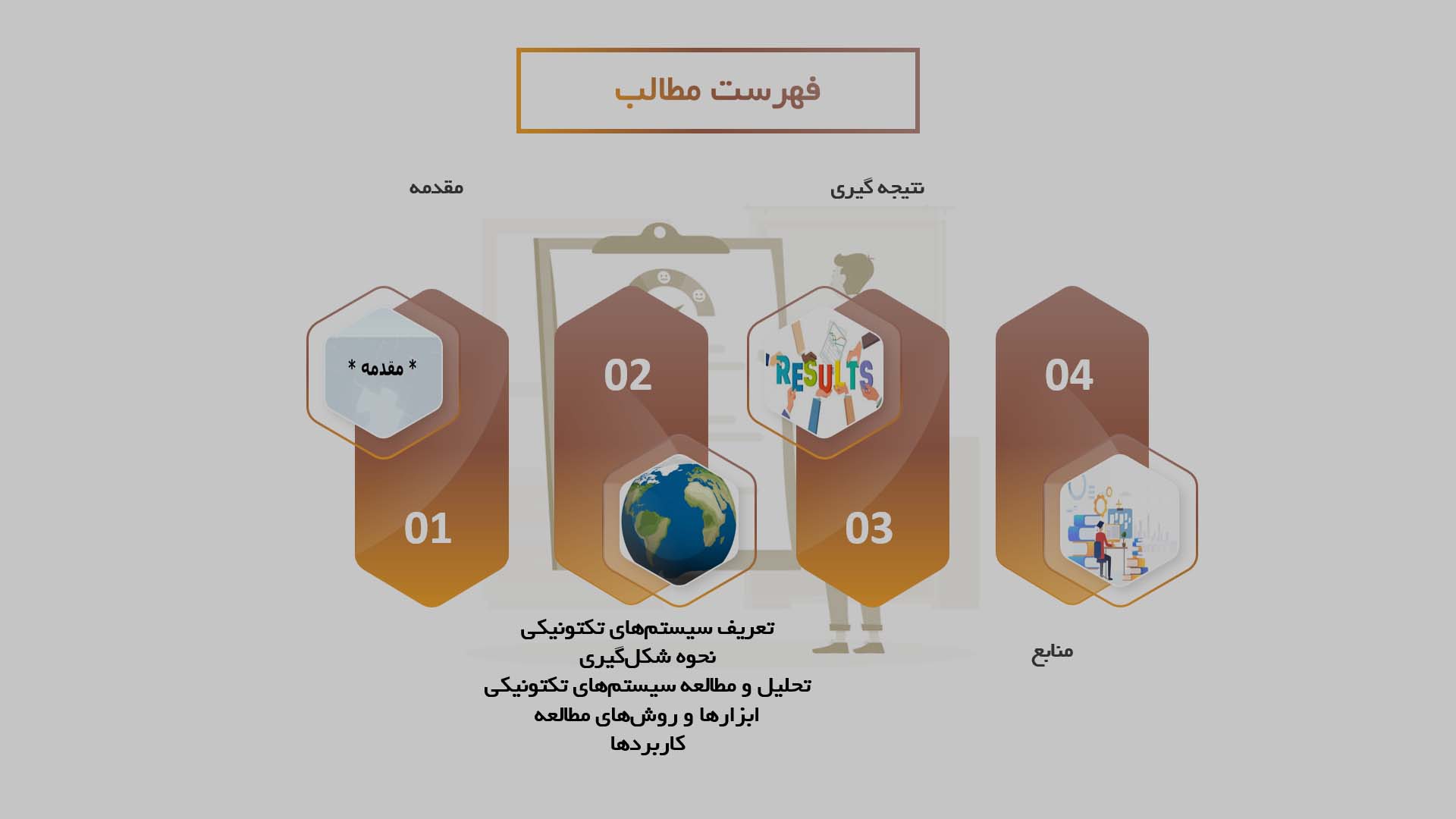 پاورپوینت تحلیل و مطالعه سیستم‌های تکتونیکی